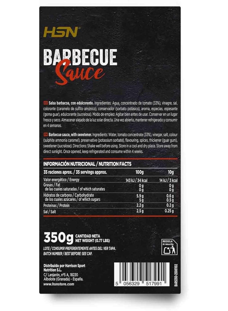 أتش أس أن صلصة باربيكيو صحية من HSN - خالية من الدهون، غنية بالنكهة - من HSN | 350 غرام | قليلة السكريات والسعرات الحرارية | استخدام محدود للمواد المضافة | غطاء مانع للتسرب | مناسبة للنباتيين، وأنظمة الكيتو، والأنظمة الغذائية الخالية من الغلوتين - Image 3